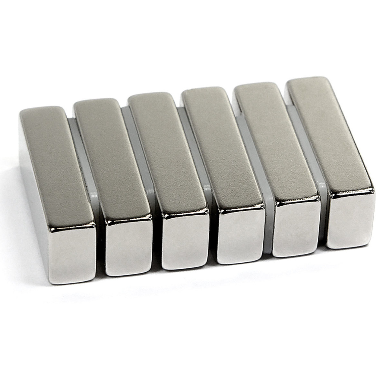 Neodymium Block  -  25mm x 10mm x 6mm - N42SH High Temp