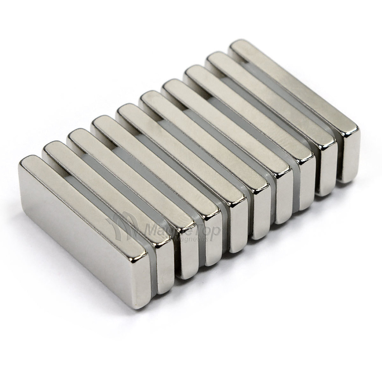 Neodymium Block  -  25mm x 10mm x 3mm - N42