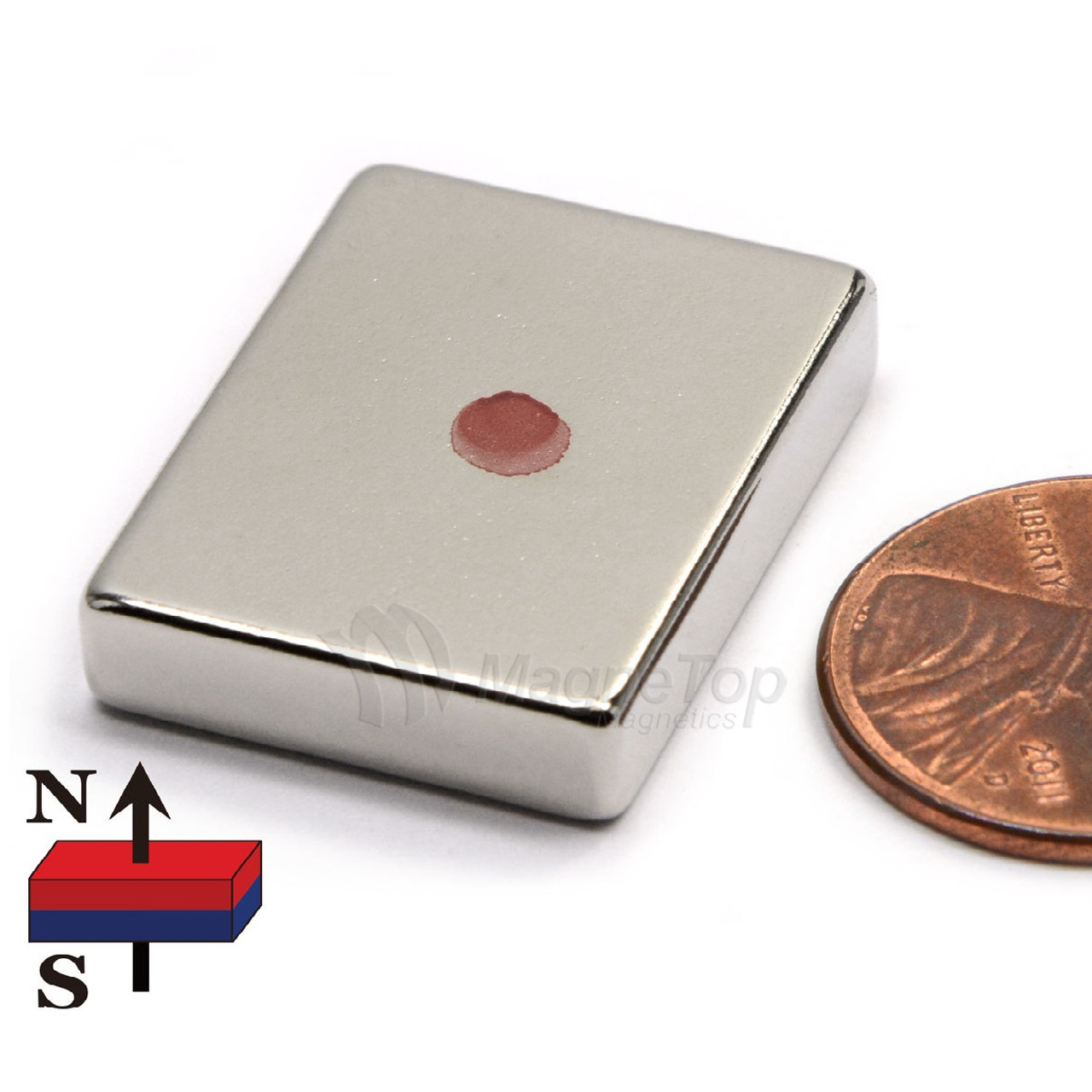 Neodymium Block - 15mm x 12mm x 3mm