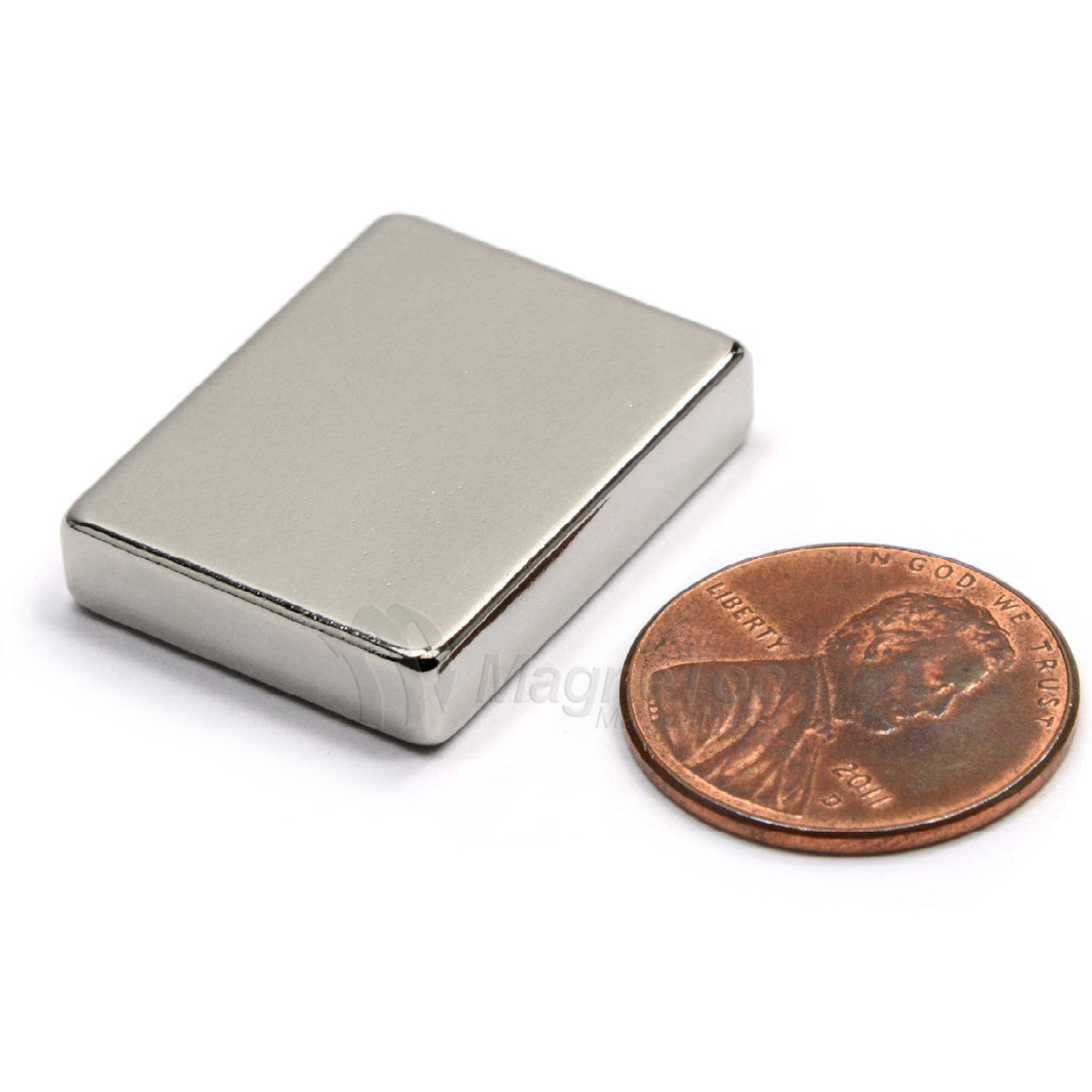 Neodymium Block  -  15mm x 12mm x 3mm - N50