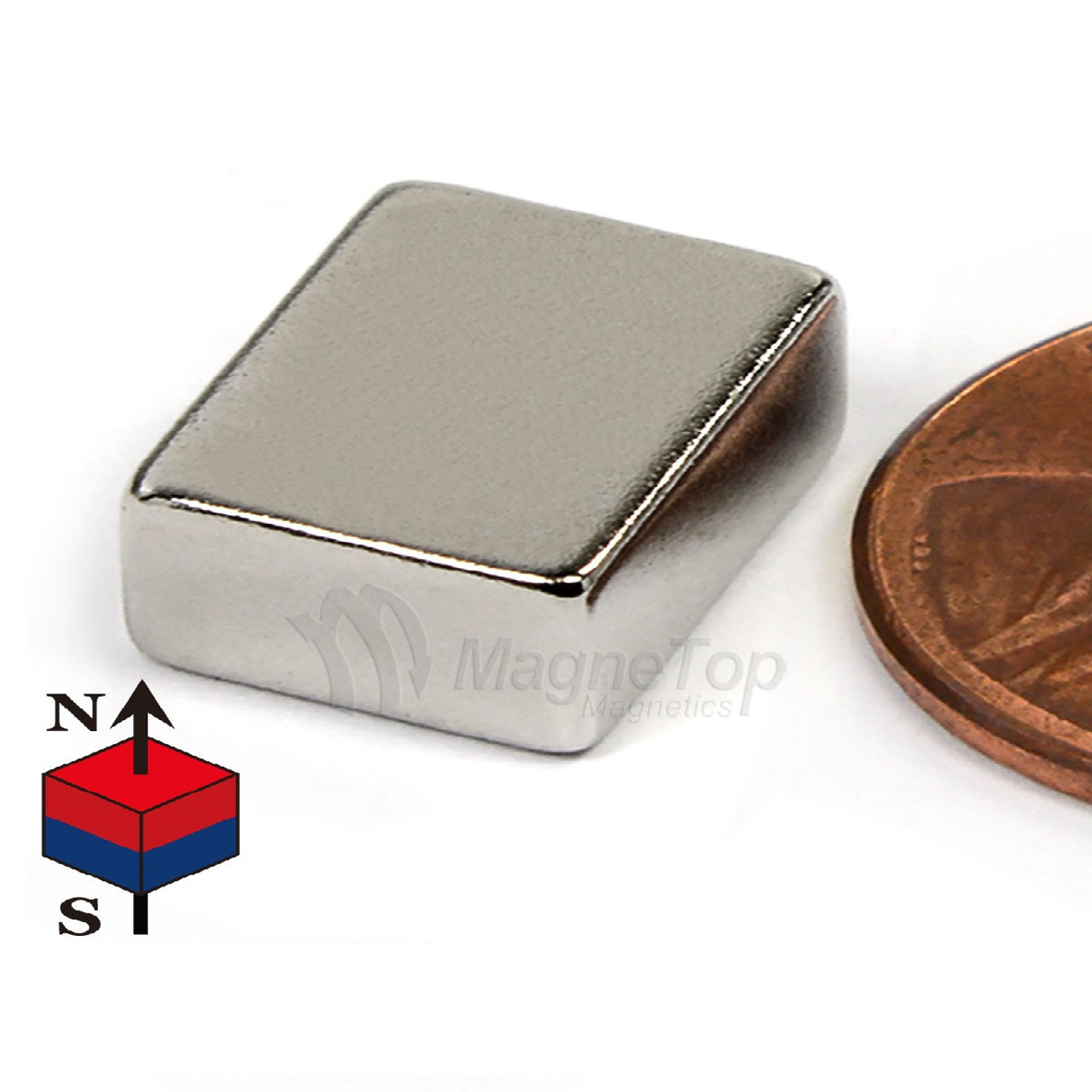 Neodymium Block - 12mm x 10mm x 5mm