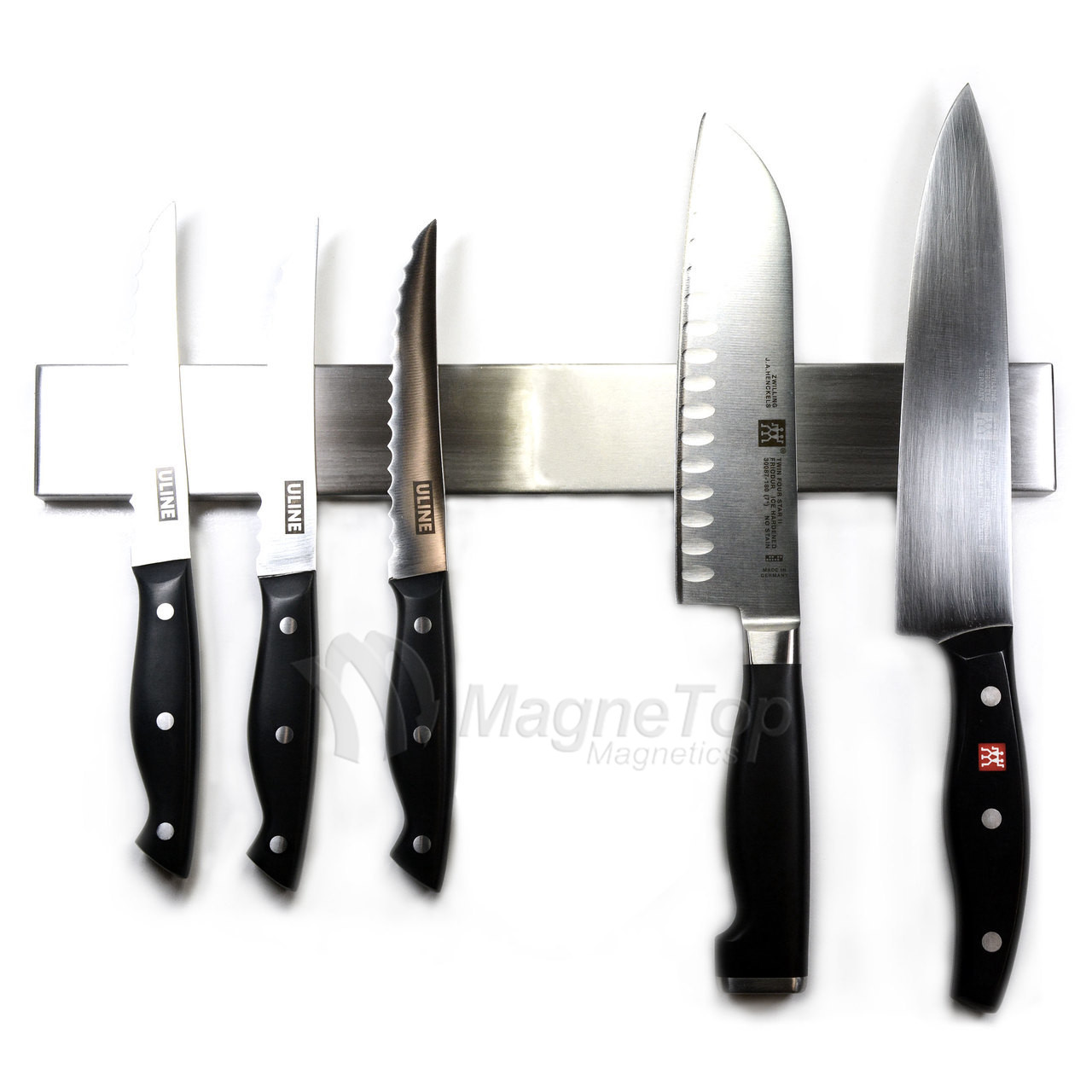 Premium 400mm Stainless Steel Magnetic Knife Holder