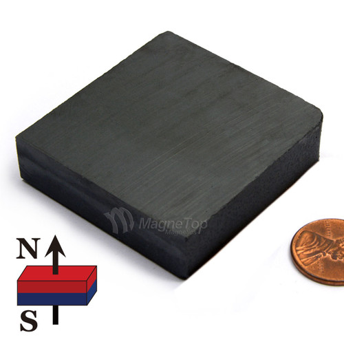 Ferrite Block - 50mm x 50mm x 12mm - Y30BH