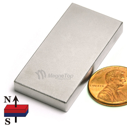 Neodymium Block - 40mm x 20mm x 5mm