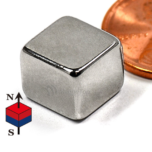Neodymium Block - 10mm x 10mm x 8mm