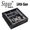 Sigao Model B Fanless PC, 14th Gen 24-Core i9 14900T, DDR5, PCIe 4.0 SSD, up to 96GB [B760i]