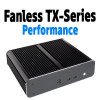 Fanless 14th Gen Core i7 Mini PC, Silent Passive Cooling, Aluminium case without air vents [TX-Series-H610T-i7-14700T-DDR5]