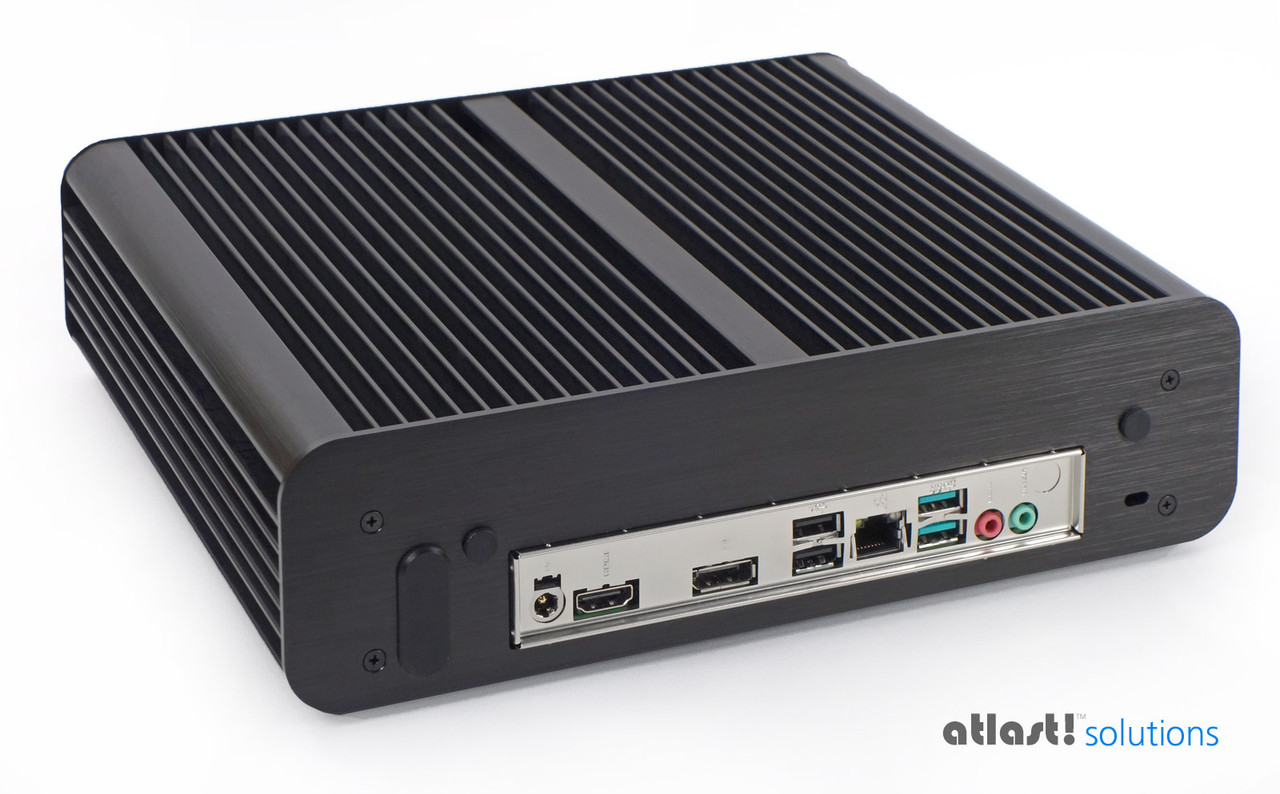 Fanless and Powerful 12th Generation PC in Solid Aluminium Case