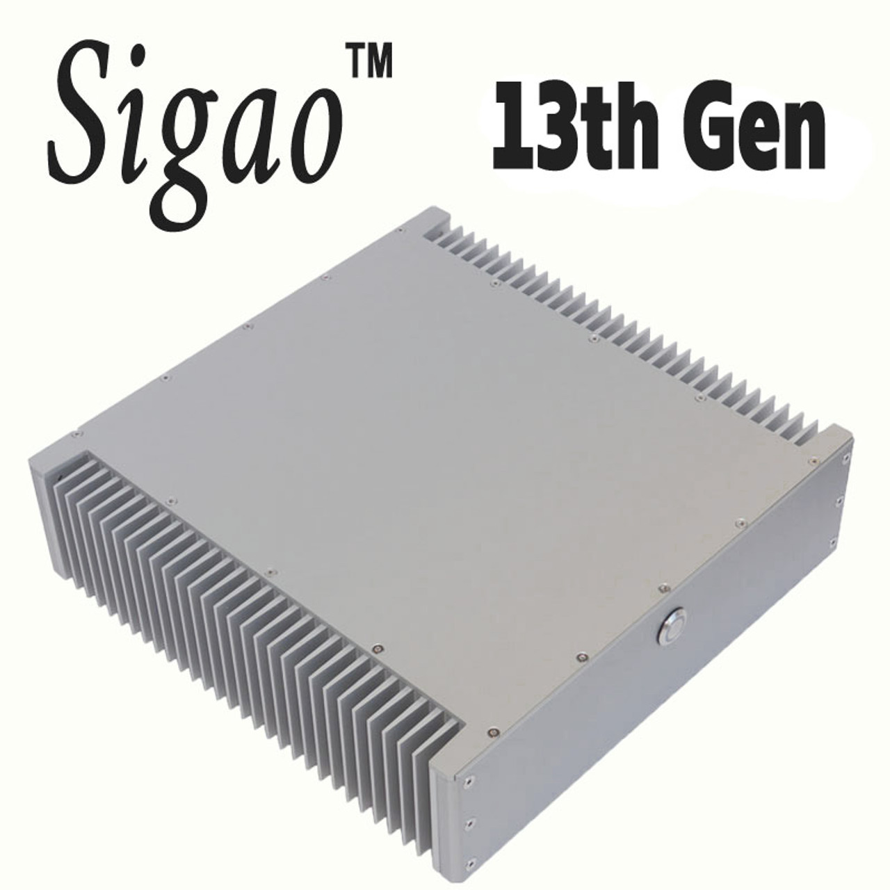 Sigao Model B, fanless 13th Gen i9 13900T PC with NVIDIA fanless