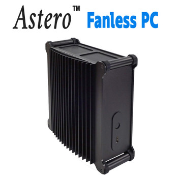 Astero Fanless Office Mini PC, 12th Gen up to i7 12700T,  up to 64GB DDR4, Fast NVMe SSD [ASUS H610T]