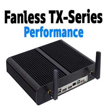 Fanless 15th Gen Core Ultra 7 Mini PC, Silent Passive Cooling, Up to 128GB DDR5 and 8TB PCIe 5.0 SSD [TX-Series-H810T-265T]