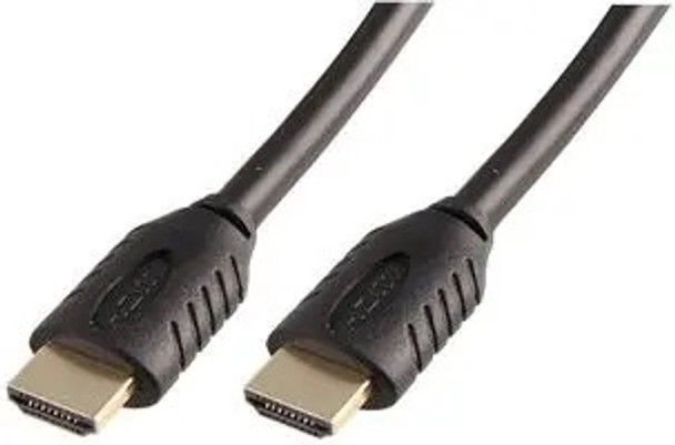 4K HDMI Lead, Male to Male, Gold Connectors, 50cm Black