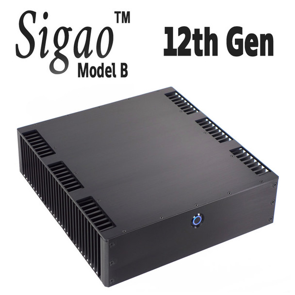 Sigao Model B Fanless PC, 12th Gen 16-Core i9 12900T, DDR5, PCIe 4.0 SSD, up to 64GB [B660i]