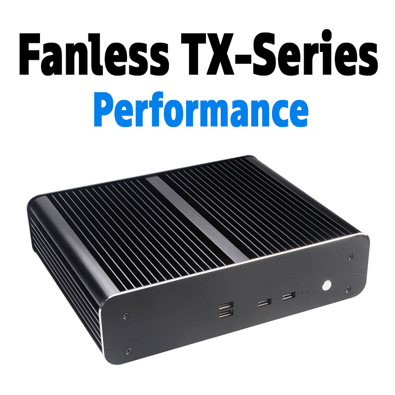 Fanless and Powerful 12th Generation PC in Solid Aluminium Case