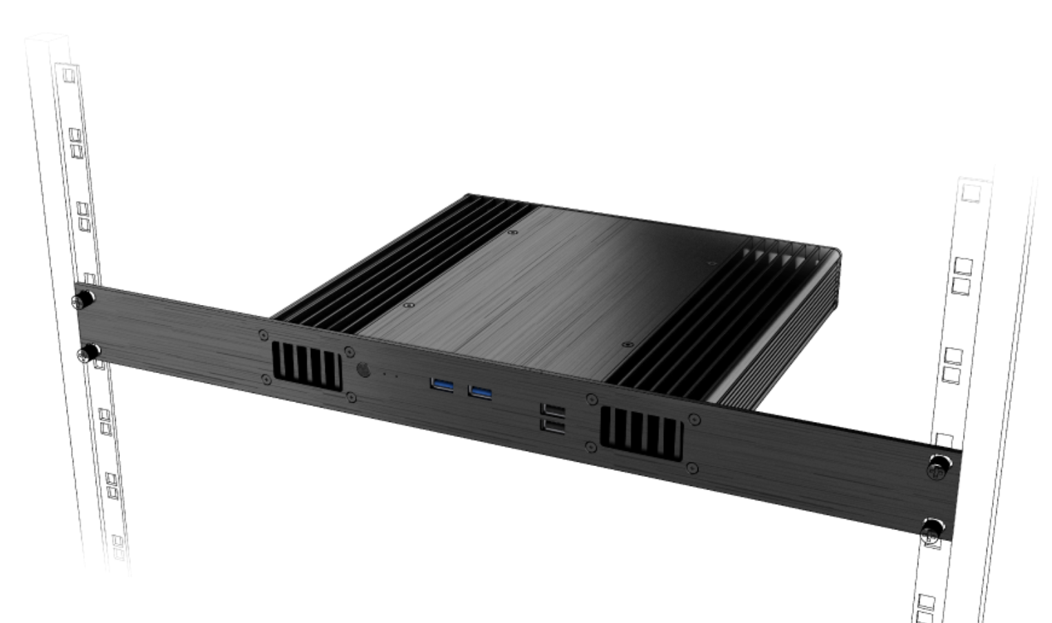 + 19" Rackmount Case