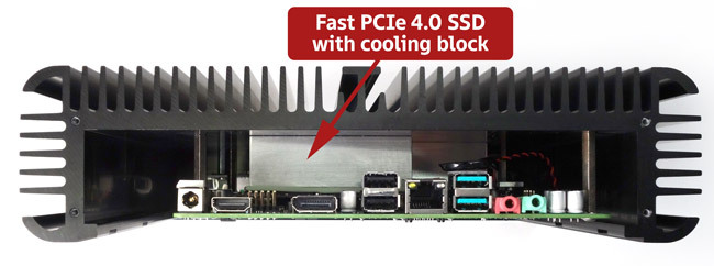 SSD Cooling Block