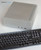 Showing with an optional keyboard to show the relative size of the PC