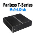 Fanless 14th Gen Core i5 Mini PC,  Up to 64GB, Up to 3x SSD [T-Series-H610T-i5&91;