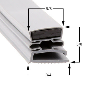 Leer Gasket 32 5/8 x 76 1/2 - 1030097 Profile 494 35-494-0008-4