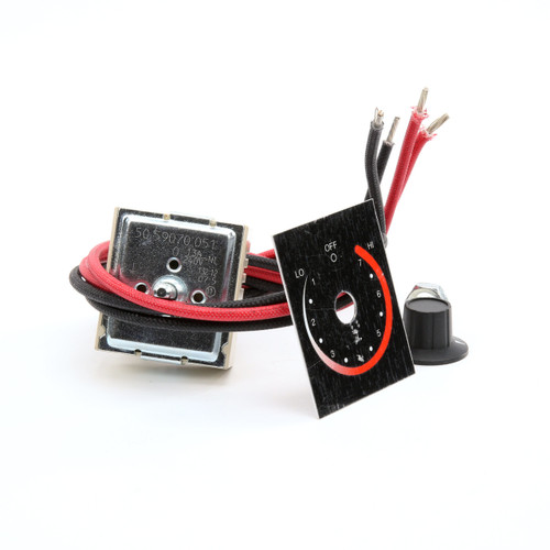 Generic - Infinite Switch Kit, 220-240V (Blk/Red) - Equivalent to Hatco R02.19.019.00