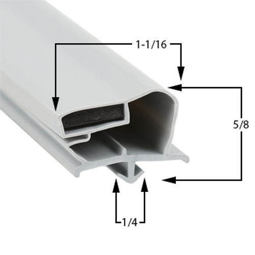 Beverage-Air Gasket 712-012D-37