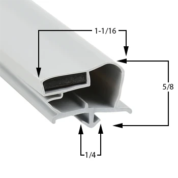 19 11/32 x 25 1/4 Glastender Gasket
