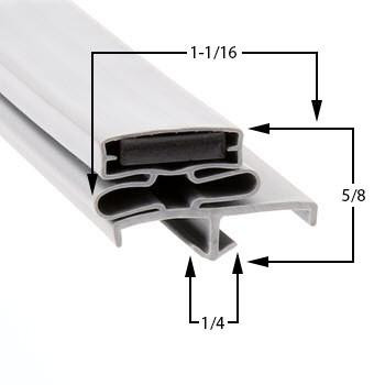 Jordon Gasket 22 x 56 1/2 - 7-3-4×28-5-8 Profile 165 29-5001-0004