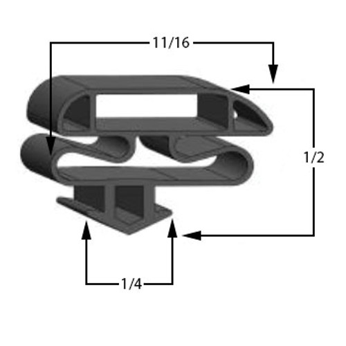 McCall Gasket 23 3/4 x 59 7/16 - MCC15743 McCall 38-632-0038-4