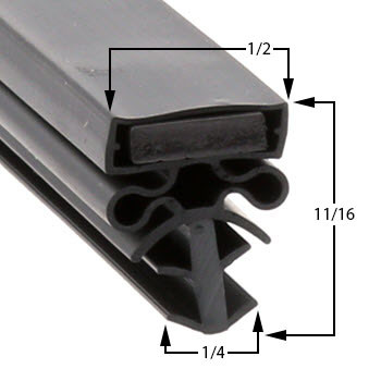 Barr Gasket 29 5/8 x 72 - 05-024 Profile 504 07-504-0003-4