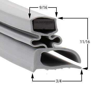 Federal Gasket 13 x 22 3/4 - 7-1-16×30-3-4 Profile 702 18-702-0001