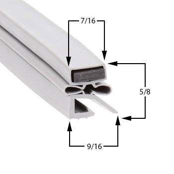 Hobart Gasket 24 1/2 x 29 5/8 - 280984-2 Profile 590 25-590-0010-4