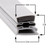 Nor-Lake Gasket 21 1/4 x 22 1/2 - 024582 Profile 494 40-494-0021-4