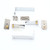 Generic - Hinge Kit, Complete - Equivalent to Delfield 0160179-S Miscellaneous Hardware GEN0160179-S-SO-FD