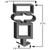 Gasket - 24 7/8 x 63 3/8 - Compatible with True Mfg 810772 Profile 959 57-959-0033-4