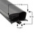 23 3/8 x 23 Glastender Gasket