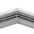 Silver King Gasket 27 x 28 3/4, 4 sided, 3 sides profile 834 with magnet, 1 short side (27") profile 832, with no magnet - 10310-34 Profile 833 50-833-0032-4