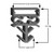 Barr Gasket 29 5/8 x 77 3/4 - 34-13-16×48-1-16 Profile 504 07-504-0002-4