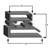 Dunhill Gasket 19 1/8 x 22 - 43 Profile 494 15-494-0012-4