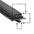 Hussmann Gasket 26 x 44 - 29-3-16×62-9-16 Profile 016 27-016-0012-4