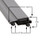 Anthony Aftermarket Gasket 21 3/4 x 71 Door size - 58-396 Profile 612 ANT612211271004