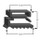 La Rosa Gasket 23 9/16 x 24 1/2 - 29-7-8×61-1-8 Profile 424 34-424-0003-4