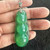 Ice Green Rich Bean Jade Pendant 1 piece