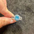 Rose Cut Blue Diamond 5 Carat Ring 1 piece