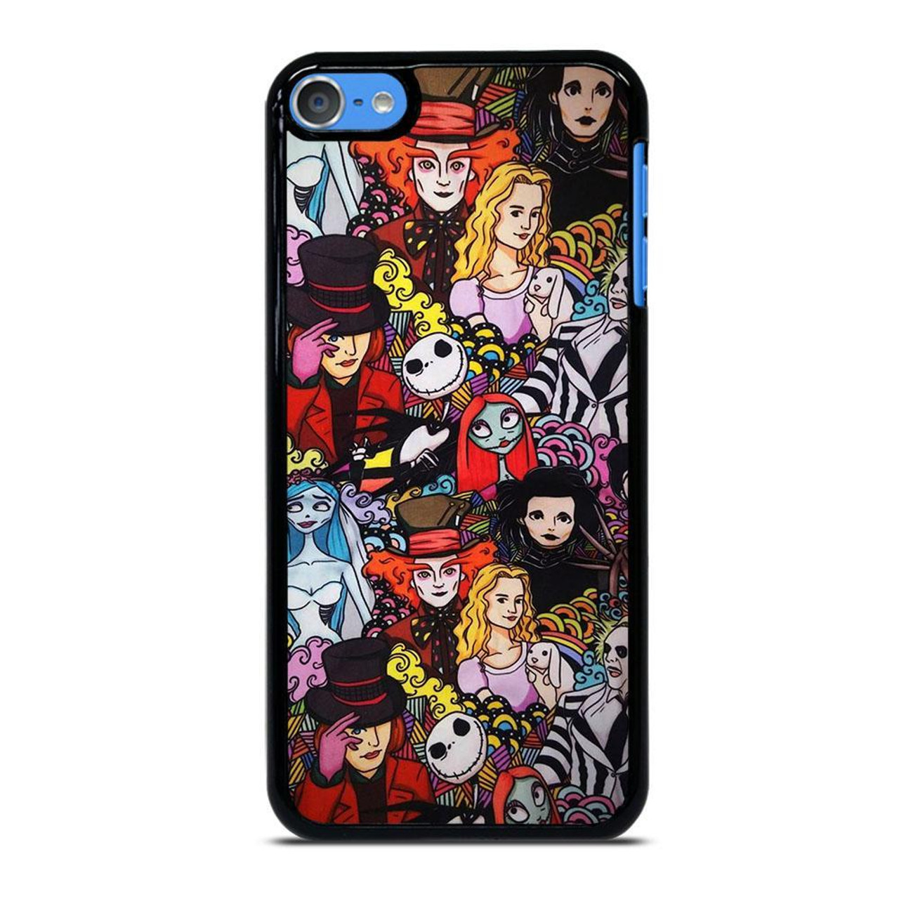 BEETLEJUICE TIM BURTON COLLAGE iPod Touch Case Cover