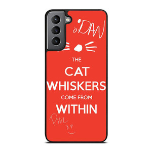 DAN AND PHIL THE WHISKERS 1 Samsung Galaxy Case Cover DAN AND PHIL THE WHISKERS 1 Samsung Galaxy Case Cover