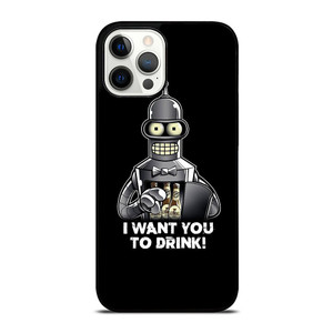 FUTURAMA BENDER I WANT YOU TO DRINK iPhone Case Cover FUTURAMA BENDER I WANT YOU TO DRINK iPhone Case Cover