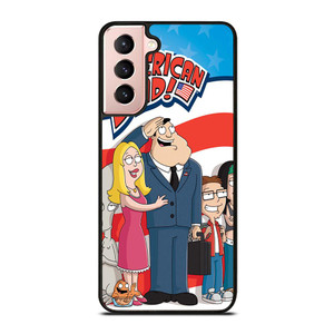 AMERICAN DAD CARTOON SERIES Samsung Galaxy Case Cover AMERICAN DAD CARTOON SERIES Samsung Galaxy Case Cover
