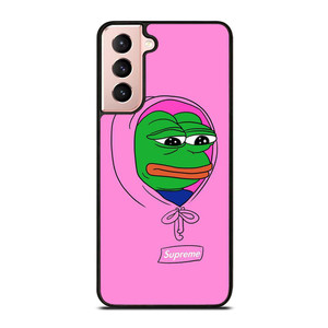 PEPE THE SMUG FROG PINK HOODIE Samsung Galaxy Case Cover PEPE THE SMUG FROG PINK HOODIE Samsung Galaxy Case Cover