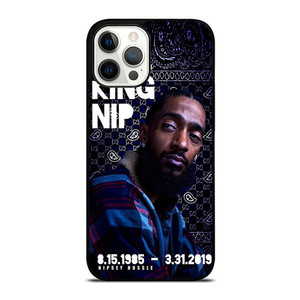 NIPSEY HUSSLE KING NIP iPhone Case Cover NIPSEY HUSSLE KING NIP iPhone Case Cover