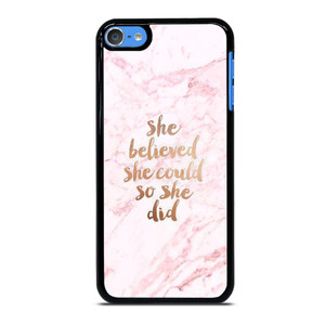 BELIEVE IN YOURSELF MARBLE iPod Touch Case Cover BELIEVE IN YOURSELF MARBLE iPod Touch Case Cover